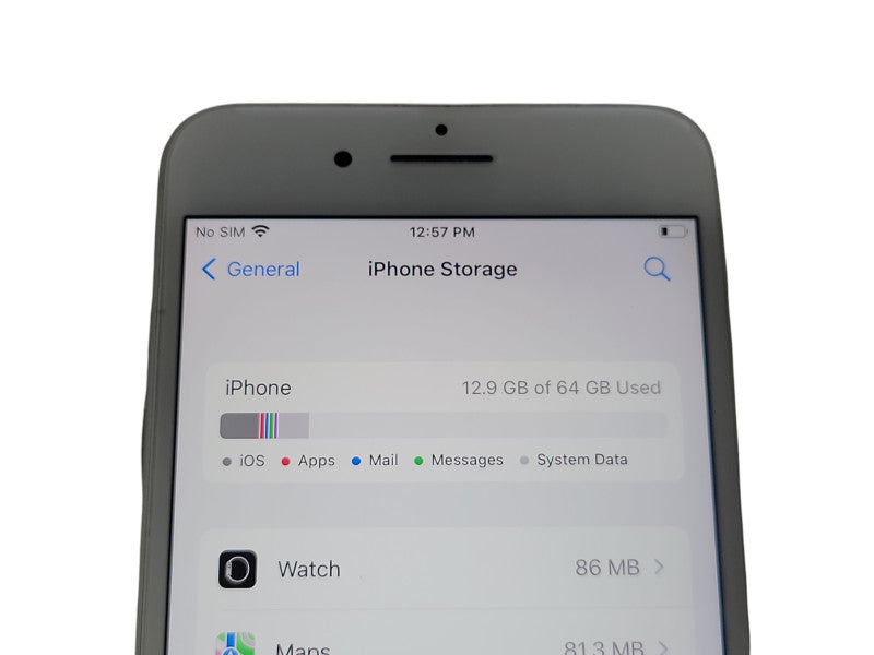 Apple iPhone 8 Plus - 64GB - Silver [A1897] (