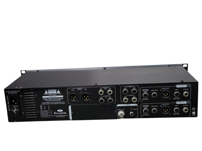 Focusrite Platinum Twintrak Pro Preamp/Channel Strip, READ _