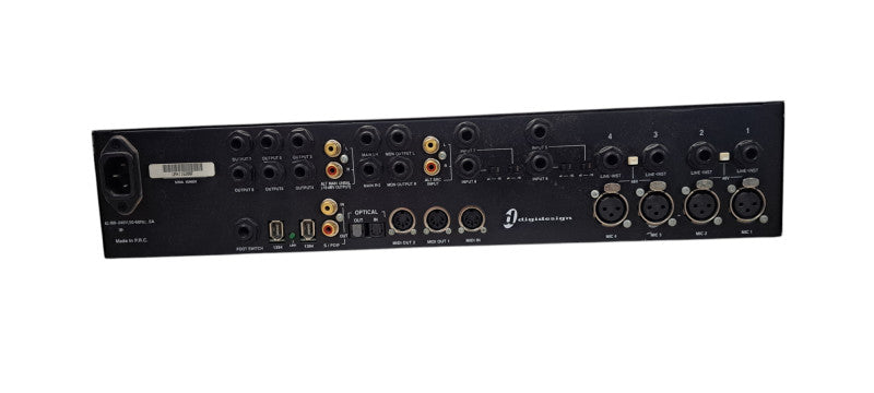 Digidesign Digi 002 Rack Firewire Recording System| READ