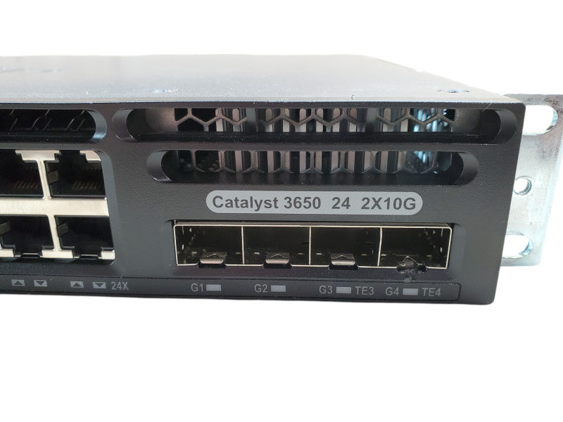 Cisco Catalyst WS-C3650-24TD-E  V04 2x10G Uplink Ports Switch