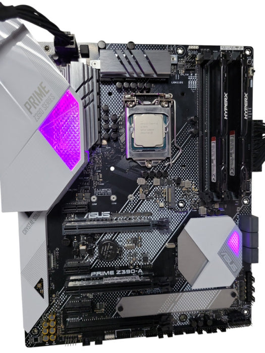 ASUS Prime Z390-A LGA 1151 Motherboard w/ Core I5-9500 3.00GHz 8GB DDR4 _