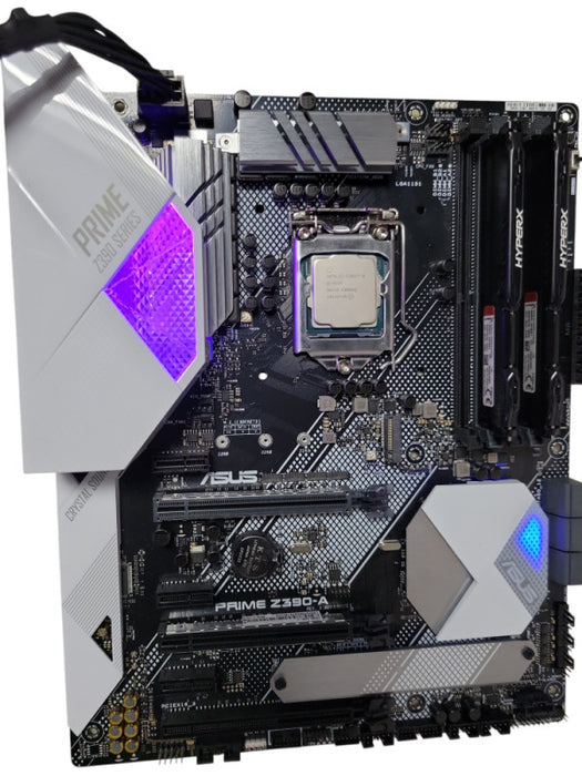 ASUS Prime Z390-A LGA 1151 Motherboard w/ Core I5-9500 3.00GHz 8GB DDR4 _