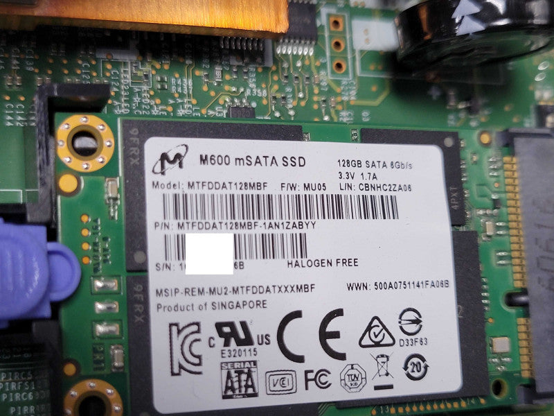 NetApp 111-02493+B1 Storage Controller Module with 64GB DDR4 128GB mSATA _