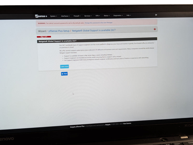 Netgate 2100 BASE pfSense+ Security Gateway  -