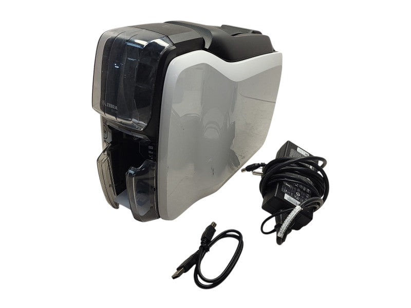 Zebra ZC100 LT Single Sided ID Card Printer ZC11-0000000US00 $