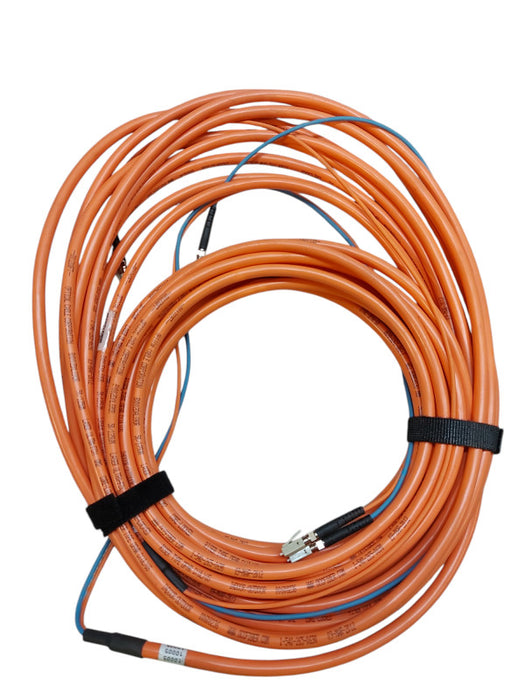 LC-LC Duplex 50/125 OM2 Multimode Fiber Patch Cable Orange Optic 42 FT