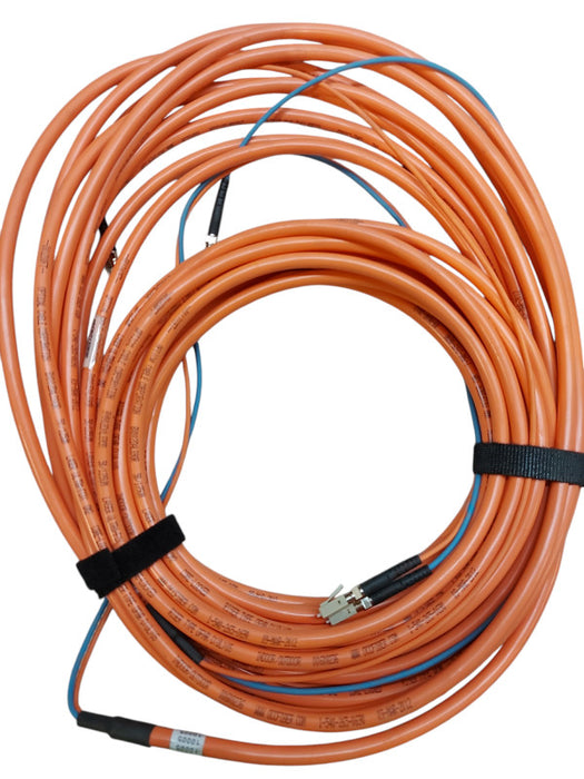 LC-LC Duplex 50/125 OM2 Multimode Fiber Patch Cable Orange Optic 42 FT
