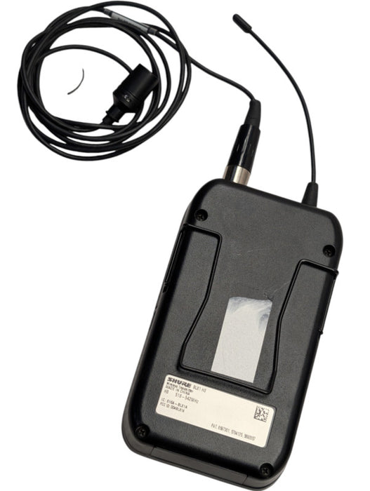 SHURE BLX1 H8 Wireless Transmitter with microphone 518-542 Mhz   -