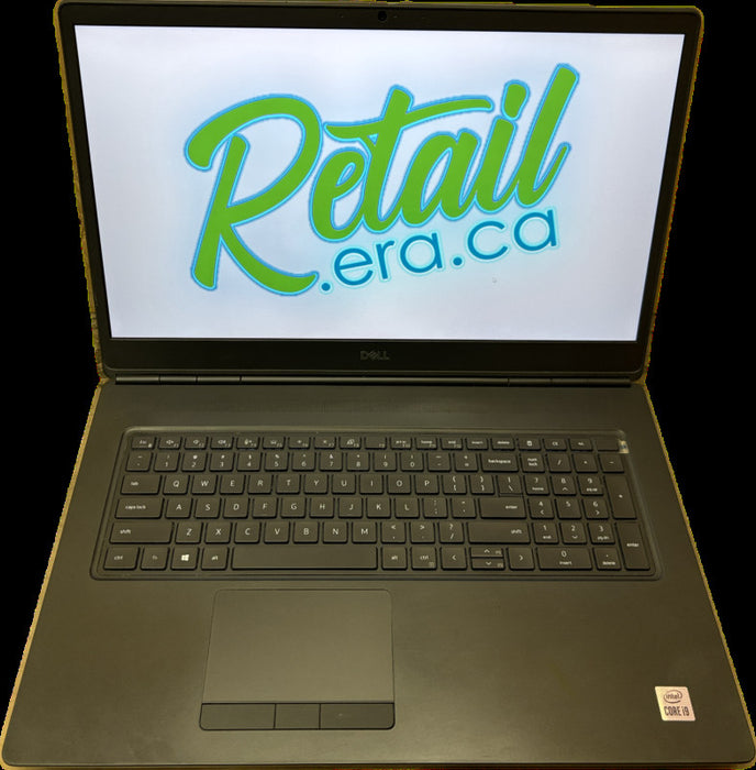 Dell Precision 7750 4K i9-10885H RTX5000 16GB GPU 16GB RAM 256GB SSD READ!  Lap200