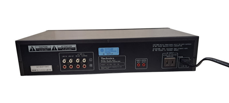 Technics SH‑8057 Stereo Graphic Equalizer