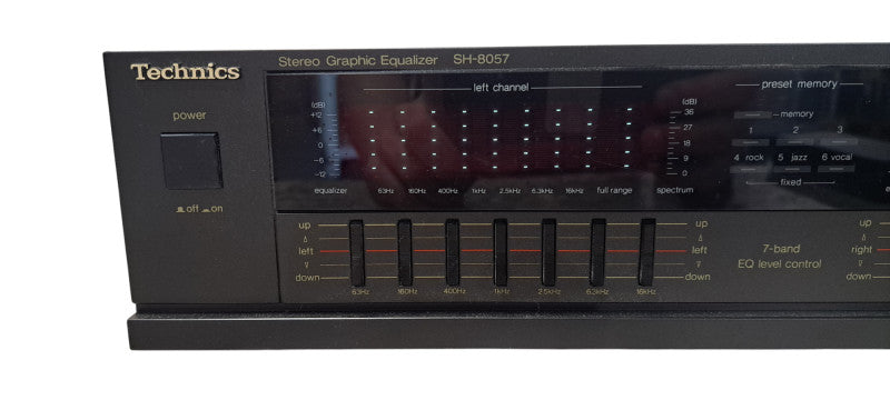 Technics SH‑8057 Stereo Graphic Equalizer