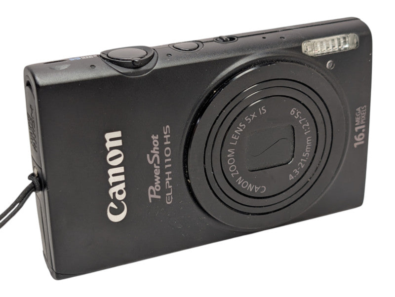 Canon PowerShot ELPH 110 HS / 16.1MP Digital Camera Black -