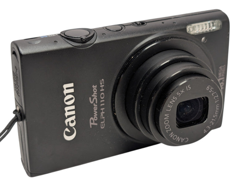 Canon PowerShot ELPH 110 HS / 16.1MP Digital Camera Black -