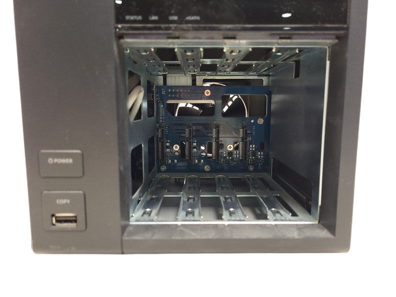 QNAP TS-419P+  4-Bay NAS Network Attached Storage No HDD/AC $