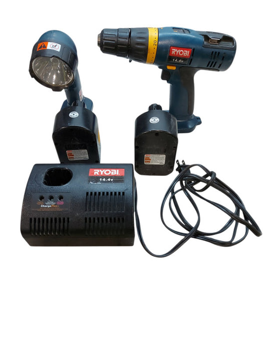 Ryobi HP1442M 3/8" 14.4V Cordless Variable Speed Drill With Battery