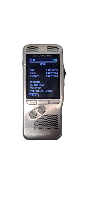 Philips DPM8000 Digital Pocket Memo Voice Recorder
