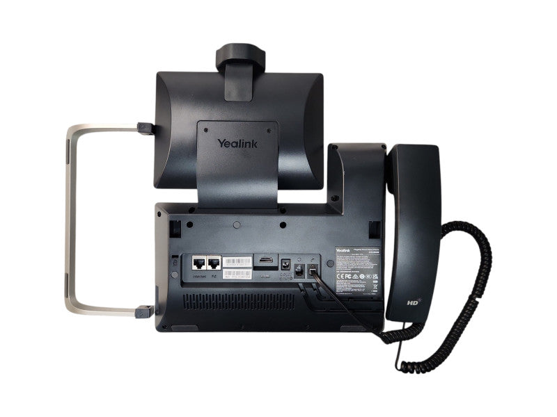 Yealink Flagship Smart Video VoIP Phone Model VP59 w/ Camera Handset, Stand