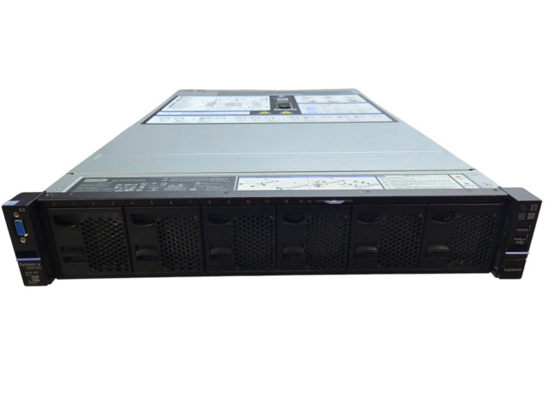 Lenovo System X 3650 M5 - 2x Xeon E5-2690 v4 64GB DDR4 NO HDD 2x 750W PSU %