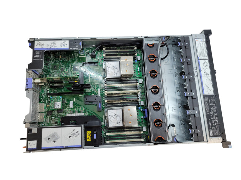 Lenovo System X 3650 M5 - 2x Xeon E5-2690 v4 64GB DDR4 NO HDD 2x 750W PSU %
