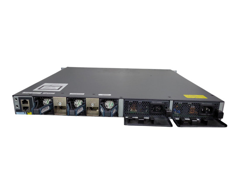 Cisco WS-C3650-24PS-E | 24-Port Gigabit PoE+ Switch | 4x SFP 2x PSU !
