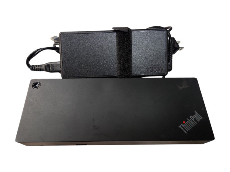 Lenovo ThinkPad Thunderbolt 3 Docking Station w/ 135W Power Adapter