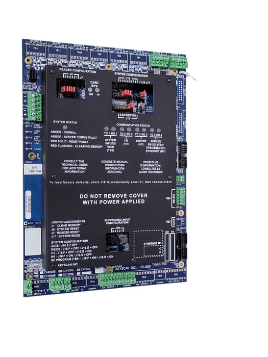Keyscan CA250B Blue Jumper Board 2 - Door Access Control Panel PC1095 _