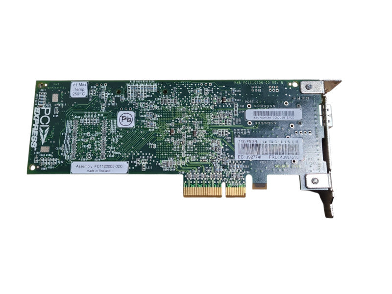 Emulex LightPulse LPE11000-E 4GB PCIEx4 1-Port Host Bus Adapter