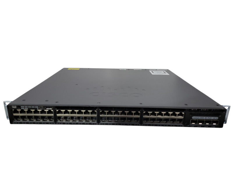 Cisco WS-C3650-48PS-E V02 | 48-Port Gigabit PoE+ Switch w/ 4x 1G SFP !