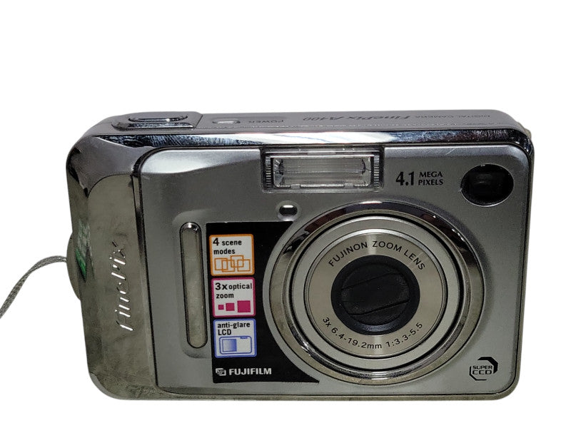 Fujifilm Digital Camera FinePix A400 4.1MP Silver, No SD Card _
