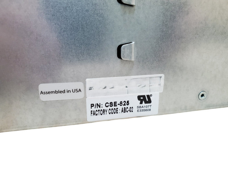 SuperMicro CSE-825 Barebones 8-Bay Chassis, Backplane, PSU, Fans