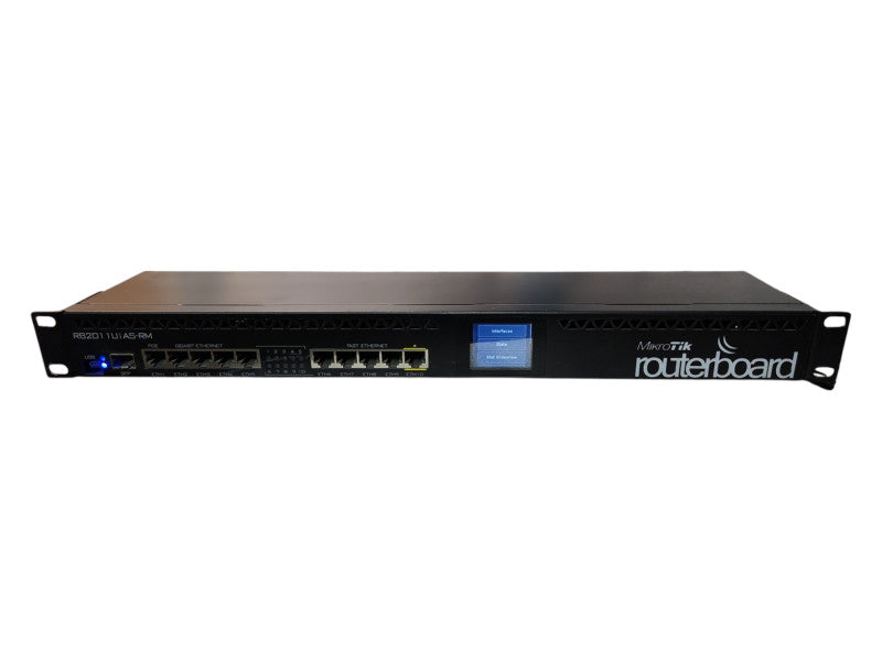 MikroTik RB2011UiAS-RM Routerboard Gigabit Router
