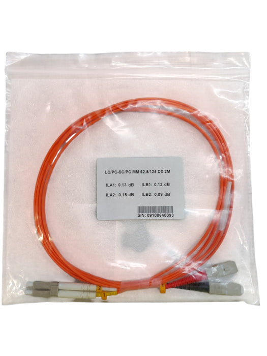 SC/PC-SC/PC MM 62.5/125 Duplex 2M