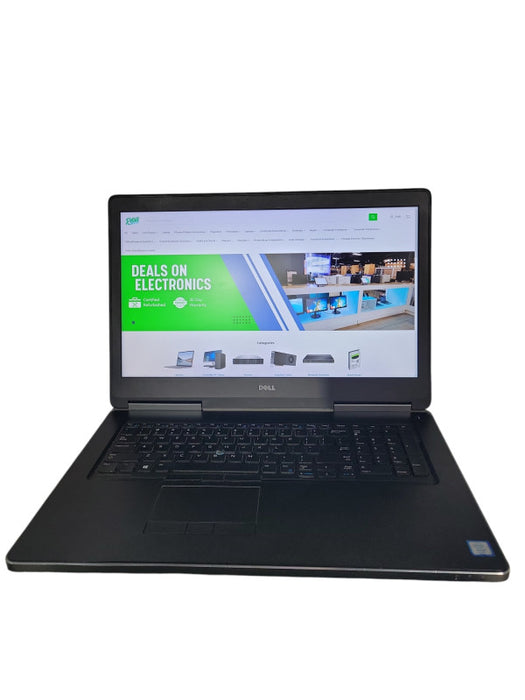 Dell Precision 7710 Workstation  Xeon E3-1535M  32GB 480SSD P530 GPU ! Lap200