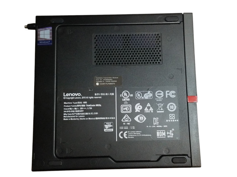 Lenovo ThinkCentre M920q USFF Intel i5-9600T CPU 2.30GHz 8GB RAM - NO HDD