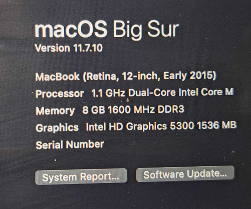 McBook Mini A1534 M-5Y31 CPU| 8GB RAM DDR3|250GB SSD |READ  BudLap