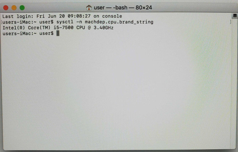 Apple iMac 21.5” (2017) A1418 Core i5-7500 3.40GHz 8GB RAM 1TB HDD