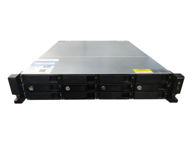 QNAP TS-1253U-RP 2U 12-Bays NAS, Intel J1900, 8GB RAM w/ 6x2TB & 6x 4TB HDD