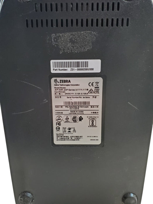 Zebra ZXP Series 3 ID Card Printer Z31-00000200US00 *READ*