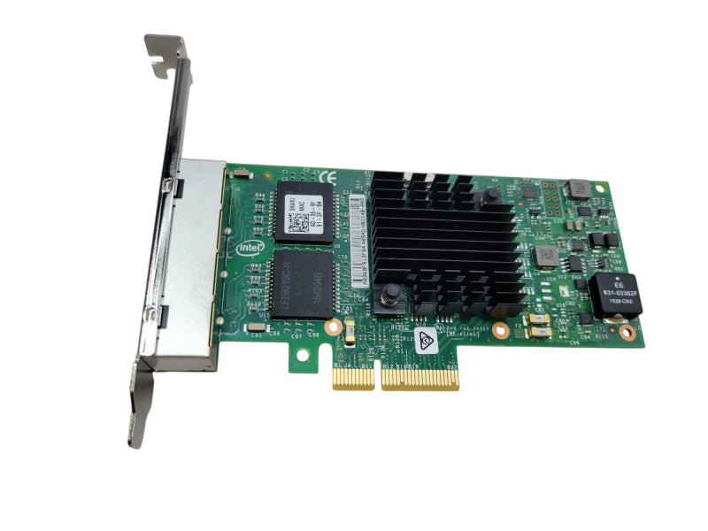 Dell InteI i350-T4 4 Port 1GB Ethernet X8DHT 9YD6K THGMP 0NWK2 %