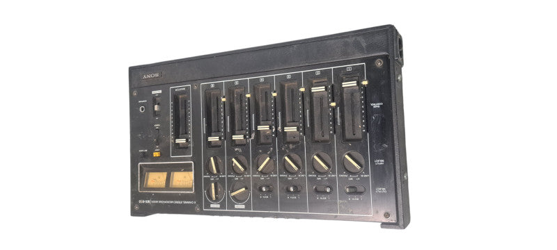 SONY MX 650 6 CHANNEL STEREO MIC / LINE MIXER Vintage| Untested