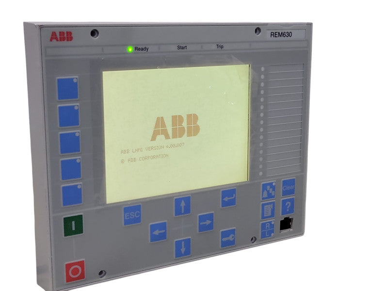 ABB REM630 1KHL160003R0001H CONTROL PANEL only _