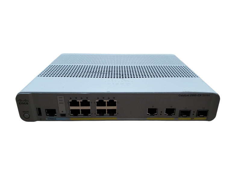 Cisco WS-C2960CX-8TC-L V03 | 8-Port Gigabit Managed Silent Switch w/ 2x SFP
