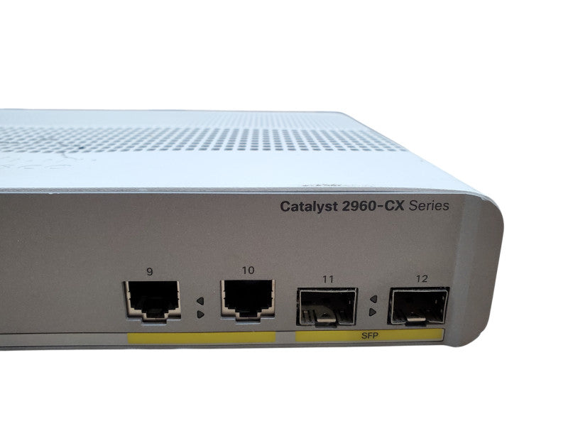 Cisco WS-C2960CX-8TC-L V03 | 8-Port Gigabit Managed Silent Switch w/ 2x SFP