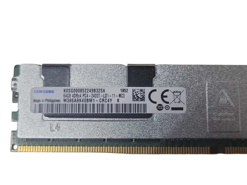 HPE/Samsung 64GB 4DRx4 PC4-2400T-LD1 809085-091 DDR4 Server RAM Q_