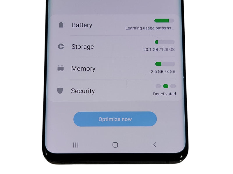 Samsung Galaxy S10 - 128GB - Black [SM-G973W | Read] (