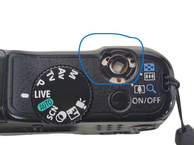 Canon PowerShot SX160 IS 16MP Digital Camera Black, READ  _