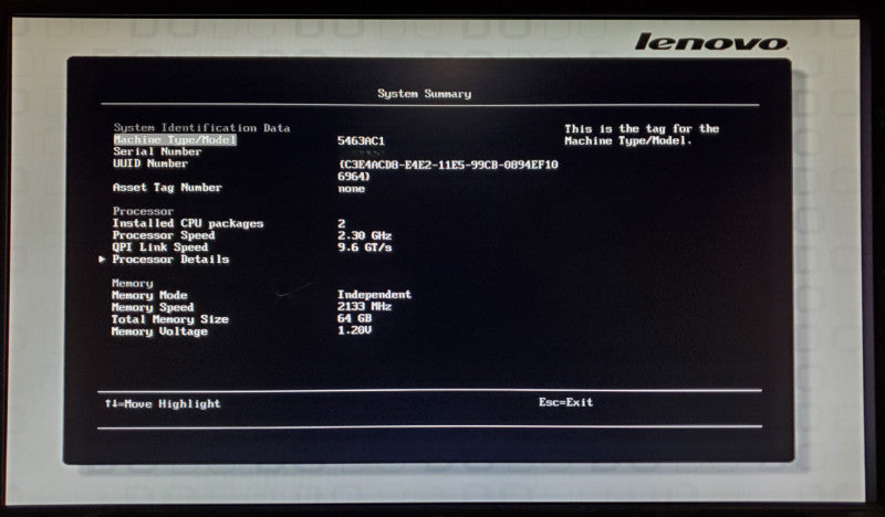 Lenovo System x3550 M5 2x Xeon E5-2650 v3 64GB DDR4 M5210 - No HDD