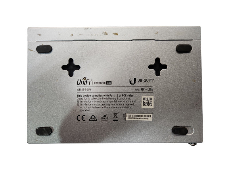 UBIQUITI UniFi Switch 8 60W US-8-60W 8 Port Gigabit PoE Switch