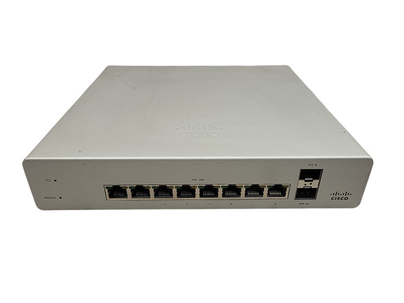 Cisco Meraki MS220-8P-HW 8 Port PoE+ SFP Switch - UNCLAIMED Q$