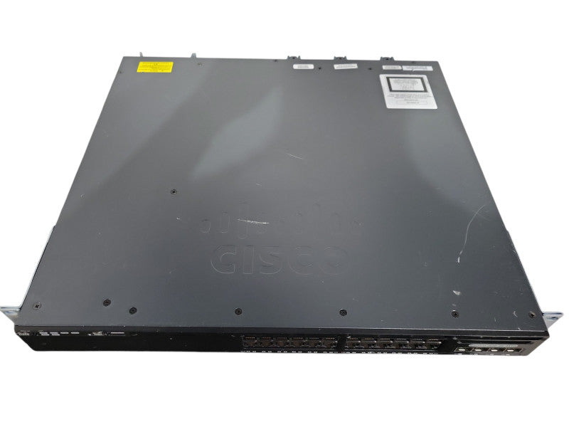 Cisco WS-C3650-24TS-S V03 | 24-Port Gigabit, 4x 1G SFP Switch | !